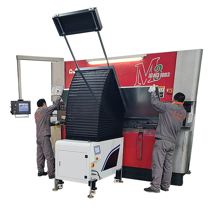 Bending sheet follower car