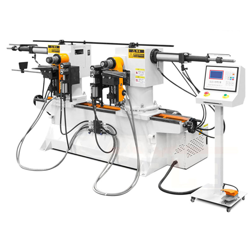 NC dual head hydraulic pipe bending machine and tube bender